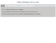 Tablet Screenshot of hosting.webtrees.net